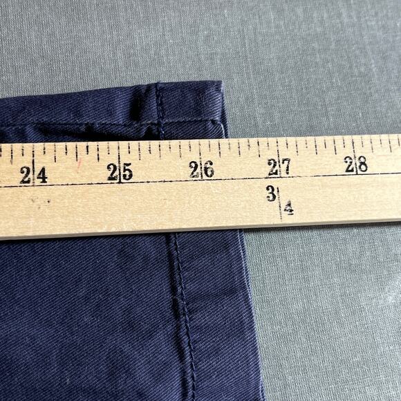 Maeve Anthropologie Khaki Pants Womens Small Navy Blue Classic Side Striped Boho - Picture 10 of 12